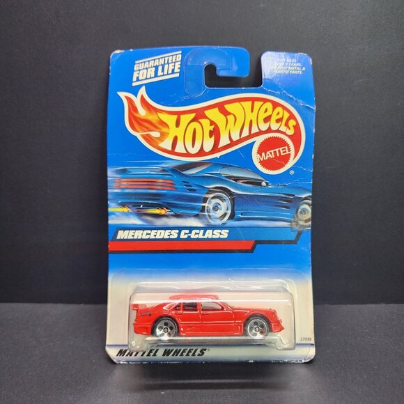 2000 Hot Wheels Mercedes C-Class #131 Red - Picture 1 of 4